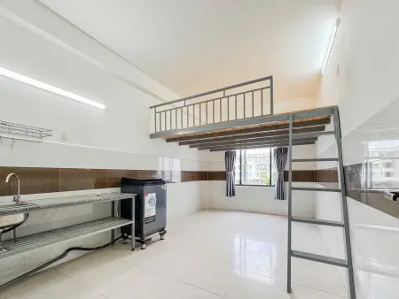 Cho Thuê Phòng Full Nội Thất - Rộng 40M2 Ngay Dương Quảng Hàm - Phan Văn Trị - Đh Văn Lang
