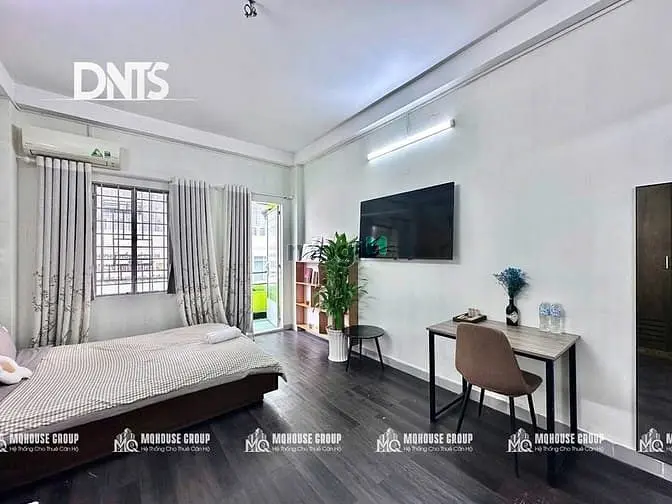 Studio 1Pn Balcony Full Nội Thất Máy Giặt Riêng Ngay Nguyễn Văn Thủ