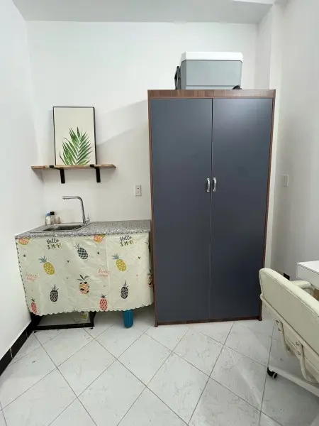 Studio 19M2- Full Nội Thất- Toilet Riêng - Máy Giặt Riêng- Bếp Riêng - Máy Lạnh Đầy Đủ- 4,5Tr/Th