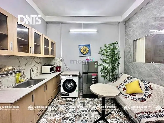 Studio 1Pn Balcony Full Nội Thất Máy Giặt Riêng Ngay Nguyễn Văn Thủ