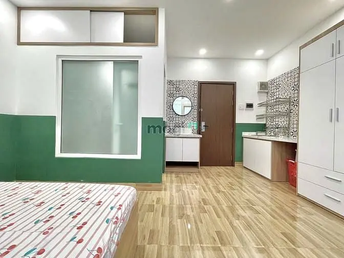 Cho Thuê Căn Hộ Studio Cửa Sổ Lớn Full Nội Thất - Gần Đh Hutech