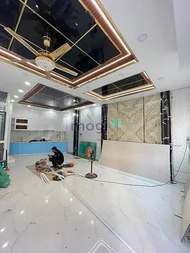 Nhà Phố Xây Dựng Mới Có Thang Máy - Đường Thông 8M 2279 Huỳnh Tấn Phát