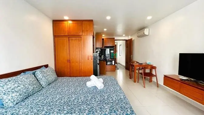 Căn Hộ Studio_Bao Phí_Gần Ga Metro_Cầu Sài Gòn_Full Nội Thất_Khôngngập