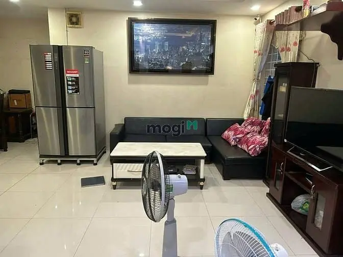 Chung Cư Nguyễn Xí, Bình Thạnh: 2P Ngủ, Full Nt, Giá 10,5Tr/Th