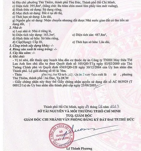 Bán Biệt Thự Siêu Sang Lan Anh, Dt 395M² Biệt Lập, 1 Trệt 2 Lầu